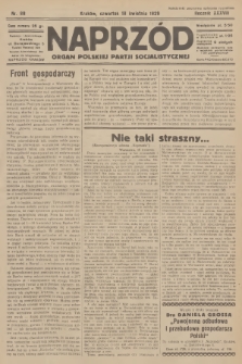 Naprzód : organ Polskiej Partji Socjalistycznej. 1929, nr 88
