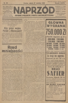 Naprzód : organ Polskiej Partji Socjalistycznej. 1929, nr 96