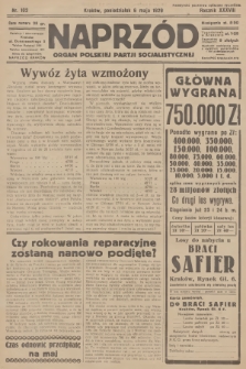 Naprzód : organ Polskiej Partji Socjalistycznej. 1929, nr 102