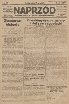 Naprzód : organ Polskiej Partji Socjalistycznej. 1929, nr 110