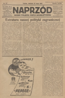 Naprzód : organ Polskiej Partji Socjalistycznej. 1929, nr 117