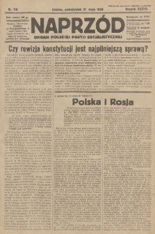 Naprzód : organ Polskiej Partji Socjalistycznej. 1929, nr 118