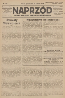 Naprzód : organ Polskiej Partji Socjalistycznej. 1929, nr 135