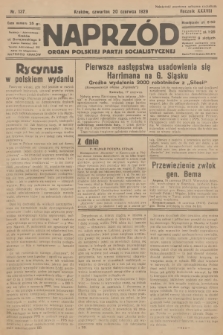 Naprzód : organ Polskiej Partji Socjalistycznej. 1929, nr 137