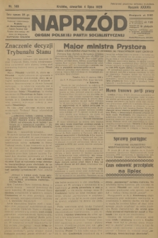 Naprzód : organ Polskiej Partji Socjalistycznej. 1929, nr 148