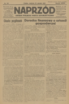 Naprzód : organ Polskiej Partji Socjalistycznej. 1929, nr 192