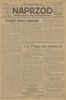 Naprzód : organ Polskiej Partji Socjalistycznej. 1929, nr 196