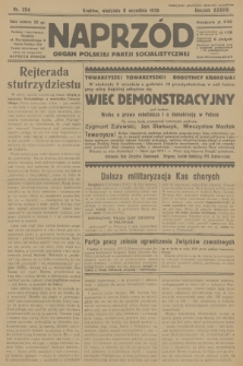 Naprzód : organ Polskiej Partji Socjalistycznej. 1929, nr 204