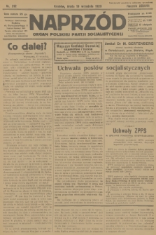 Naprzód : organ Polskiej Partji Socjalistycznej. 1929, nr 212