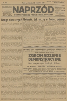 Naprzód : organ Polskiej Partji Socjalistycznej. 1929, nr 216