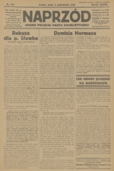 Naprzód : organ Polskiej Partji Socjalistycznej. 1929, nr 224