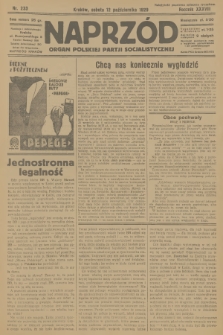 Naprzód : organ Polskiej Partji Socjalistycznej. 1929, nr 233