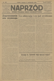 Naprzód : organ Polskiej Partji Socjalistycznej. 1929, nr 237