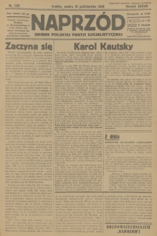 Naprzód : organ Polskiej Partji Socjalistycznej. 1929, nr 239