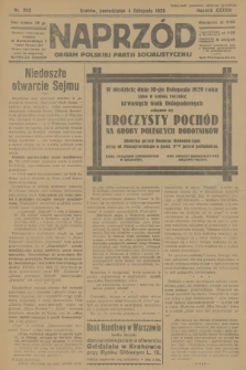 Naprzód : organ Polskiej Partji Socjalistycznej. 1929, nr 252