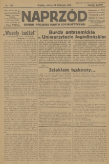 Naprzód : organ Polskiej Partji Socjalistycznej. 1929, nr 262