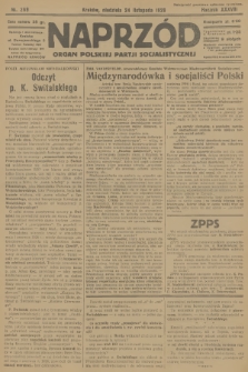 Naprzód : organ Polskiej Partji Socjalistycznej. 1929, nr 269