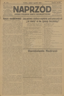 Naprzód : organ Polskiej Partji Socjalistycznej. 1929, nr 279
