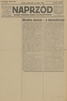 Naprzód : organ Polskiej Partji Socjalistycznej. 1929, nr 282