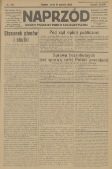 Naprzód : organ Polskiej Partji Socjalistycznej. 1929, nr 283