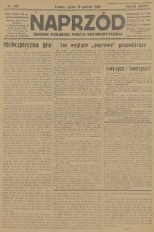 Naprzód : organ Polskiej Partji Socjalistycznej. 1929, nr 285
