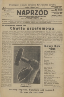 Naprzód : organ Polskiej Partji Socjalistycznej. 1936, nr 2