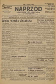 Naprzód : organ Polskiej Partji Socjalistycznej. 1936, nr 8
