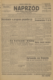 Naprzód : organ Polskiej Partji Socjalistycznej. 1936, nr 9