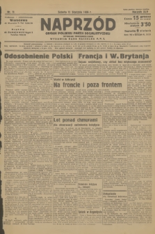 Naprzód : organ Polskiej Partji Socjalistycznej. 1936, nr 11