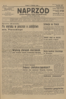 Naprzód : organ Polskiej Partji Socjalistycznej. 1936, nr 19