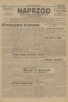 Naprzód : organ Polskiej Partji Socjalistycznej. 1936, nr 24
