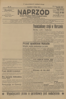 Naprzód : organ Polskiej Partji Socjalistycznej. 1936, nr 42