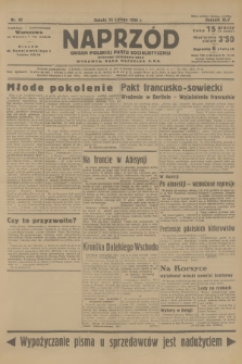 Naprzód : organ Polskiej Partji Socjalistycznej. 1936, nr 52