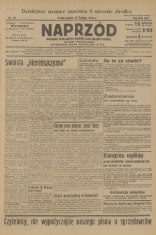 Naprzód : organ Polskiej Partji Socjalistycznej. 1936, nr 54