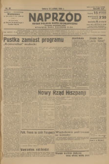 Naprzód : organ Polskiej Partji Socjalistycznej. 1936, nr 60