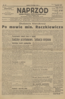 Naprzód : organ Polskiej Partji Socjalistycznej. 1936, nr 67