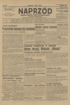 Naprzód : organ Polskiej Partji Socjalistycznej. 1936, nr 68