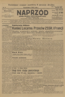 Naprzód : organ Polskiej Partji Socjalistycznej. 1936, nr 77
