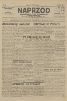 Naprzód : organ Polskiej Partji Socjalistycznej. 1936, nr 81