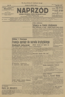 Naprzód : organ Polskiej Partji Socjalistycznej. 1936, nr 83