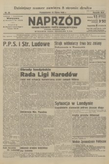 Naprzód : organ Polskiej Partji Socjalistycznej. 1936, nr 85