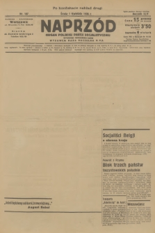 Naprzód : organ Polskiej Partji Socjalistycznej. 1936, nr 107