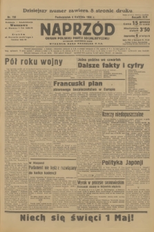 Naprzód : organ Polskiej Partji Socjalistycznej. 1936, nr 116