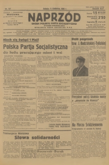 Naprzód : organ Polskiej Partji Socjalistycznej. 1936, nr 121