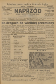 Naprzód : organ Polskiej Partji Socjalistycznej. 1936, nr 122