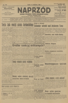 Naprzód : organ Polskiej Partji Socjalistycznej. 1936, nr 123