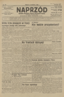 Naprzód : organ Polskiej Partji Socjalistycznej. 1936, nr 141