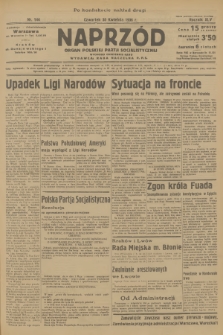 Naprzód : organ Polskiej Partji Socjalistycznej. 1936, nr 144