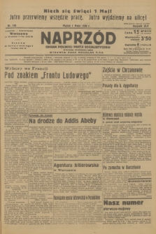 Naprzód : organ Polskiej Partji Socjalistycznej. 1936, nr 145