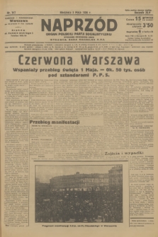 Naprzód : organ Polskiej Partji Socjalistycznej. 1936, nr 147
